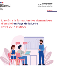Etude : l'accès à la formation des demandeurs d'emploi en Pays de la Loire entre 2017 et 2020