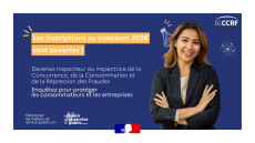Ouverture des inscriptions au concours d'inspecteur 2026